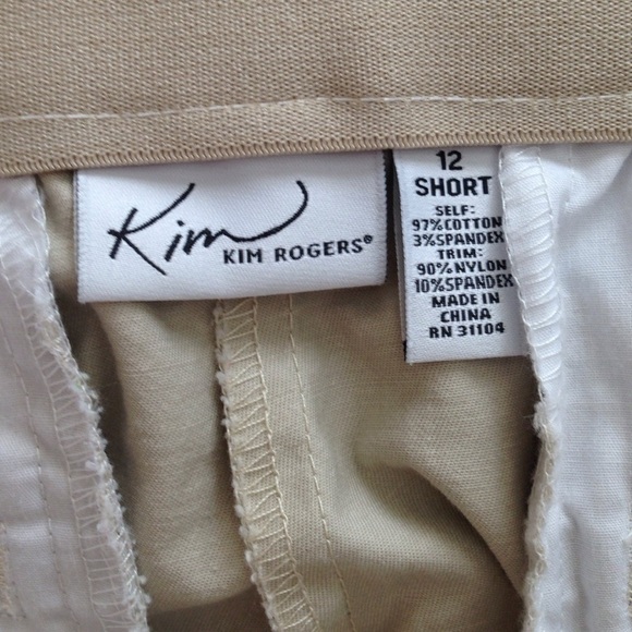 KIM Rogers Khaki Dress Pants 12P - Picture 4 of 4